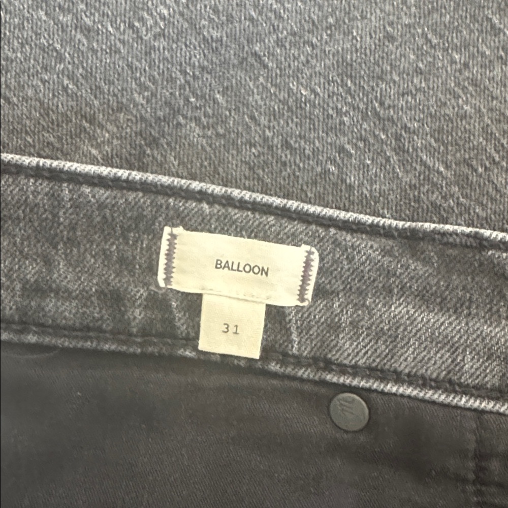 Madewell Balloon Jean - Brunswick Wash - Picture 6 of 13